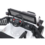 Elektrické autíčko Jeep BEAST 4x4 - MP3 - biele